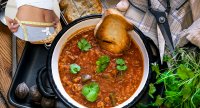 #ObiadNaZdrowie:
Zupa krem z pieczonej papryki - przepis, składniki, kcal