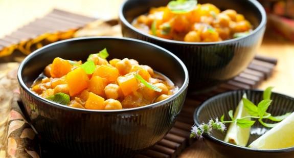 Wegańskie curry z dynią - przepis